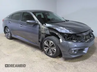 2017 Honda Civic Sedan EX-L with VIN 2HGFC1F70HH645185, listed as a Copart auction lot 48584585 with 132,384 mi miles and Clean Title. Bid and sale history available at carsss.com. Image 1.
