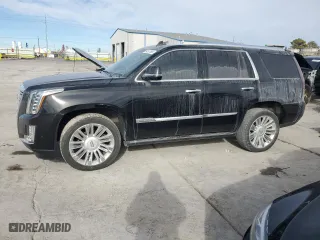 2018 Cadillac Escalade Platinum with VIN 1GYS4DKJ3JR133000, listed as a Copart auction lot 84537584 with 103,735 mi miles and Clean Title. Bid and sale history available at carsss.com. Image 1.