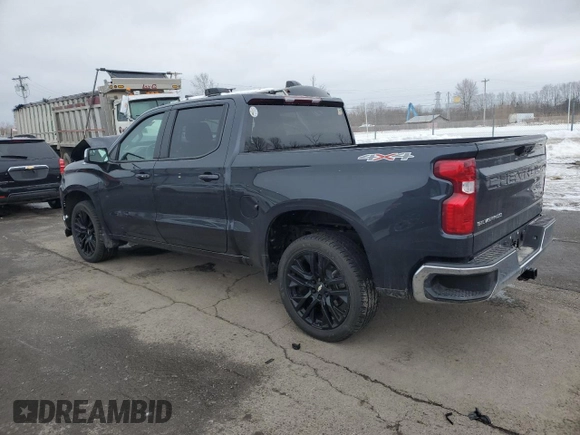 2024 Chevrolet Silverado 1500 LT with VIN 1GCPDKEK2RZ111943, listed as a Copart auction lot 46296655 with 39,474 mi miles and Salvage Title. Bid and sale history available at DreamBid. Image 2.
