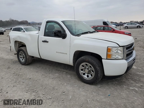 2010 Chevrolet Silverado 1500 Work Truck with VIN 1GCPCPEXXAZ171727, listed as a Copart auction lot 83030884 with 179,186 mi miles and Clean Title. Bid and sale history available at DreamBid. Image 4.