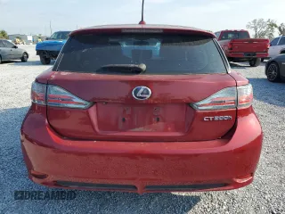 2011 Lexus CT 200h with VIN JTHKD5BH4B2039323, listed as a Copart auction lot 56288685 with Not provided miles and Clean title. Bid and sale history available at DreamBid. Image 6.