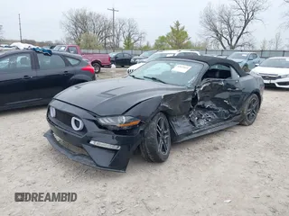 2018 Ford Mustang EcoBoost Premium with VIN 1FATP8UH5J5111239, listed as a IAAI auction lot 42021034 with 96,986 mi miles and . Bid and sale history available at DreamBid. Image 2.