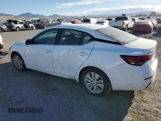 2022 Nissan Sentra S with VIN 3N1AB8BV4NY288465, listed as a Copart auction lot 49730625 with 41,233 mi miles and Salvage Title. Bid and sale history available at carsss.com. Image 2.