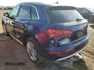 2018 Audi Q5 Premium Plus with VIN WA1BNAFY5J2196689, listed as a Copart auction lot 66144602 with 52,815 mi miles. Bid and sale history available at carsss.com. Image 3.