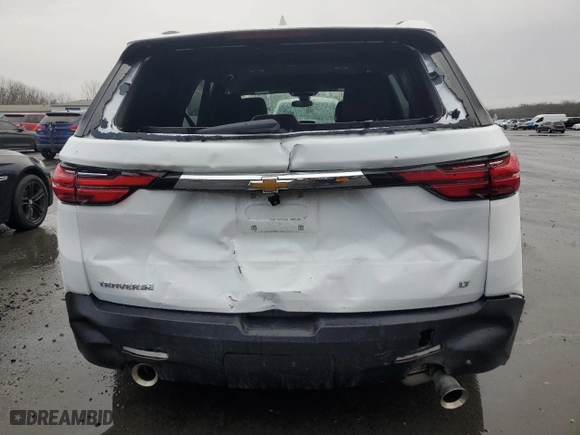 2023 Chevrolet Traverse LT Cloth with VIN 1GNERGKW1PJ261302, listed as a Copart auction lot 49271635 with 39,794 mi miles and Salvage Title. Bid and sale history available at carsss.com. Image 6.