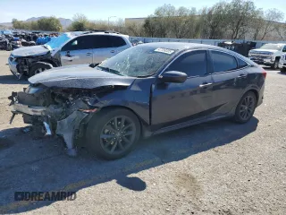 2021 Honda Civic Sedan EX with VIN 19XFC1F31ME206692, listed as a Copart auction lot 47759305 with 84,589 mi miles and Salvage Title. Bid and sale history available at carsss.com. Image 1.