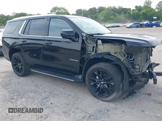 2024 Chevrolet Tahoe LS with VIN 1GNSKMKDXRR197852, listed as a IAAI auction lot 42407220 with 12,776 mi miles and . Bid and sale history available at DreamBid. Image 1.