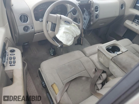 2005 Ford F-150 STX with VIN 1FTRX12W65FB55666, listed as a Copart auction lot 49059735 with 123,237 mi miles and Non Repairable. Bid and sale history available at carsss.com. Image 8.