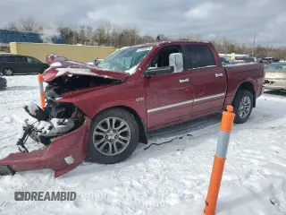 2014 Ram 1500 Longhorn Limited with VIN 1C6RR7PT5ES120675, listed as a Copart auction lot 41388425 with Not provided miles and Salvage title. Bid and sale history available at DreamBid. Image 1.