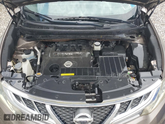 2012 Nissan Murano S with VIN JN8AZ1MWXCW228608, listed as a Copart auction lot 51087215 with 102,030 mi miles and Clean Title. Bid and sale history available at DreamBid. Image 12.
