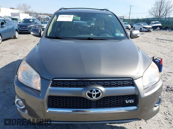 2011 Toyota RAV4 Ltd with VIN 2T3DK4DV9BW047454, listed as a IAAI auction lot 41825304 with 104,536 mi miles. Bid and sale history available at carsss.com. Image 12.