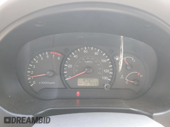 2005 Hyundai Accent GLS with VIN KMHCG45C35U622963, listed as a Copart auction lot 68292114 with 137,655 mi miles and Salvage Title. Bid and sale history available at carsss.com. Image 9.