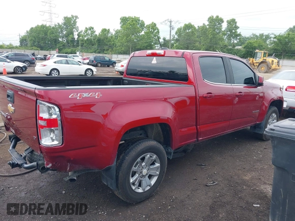 2017 Chevrolet Colorado 4WD LT with VIN 1GCGTCEN9H1227995, listed as a IAAI auction lot 42502064 with 61,271 mi miles and . Bid and sale history available at DreamBid. Image 4.