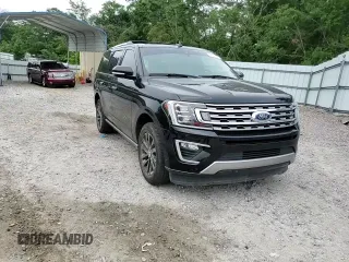 2019 Ford Expedition Limited with VIN 1FMJU1KT8KEA08208, listed as a Copart auction lot 55594965 with 117,946 mi miles and Salvage title. Bid and sale history available at DreamBid. Image 14.