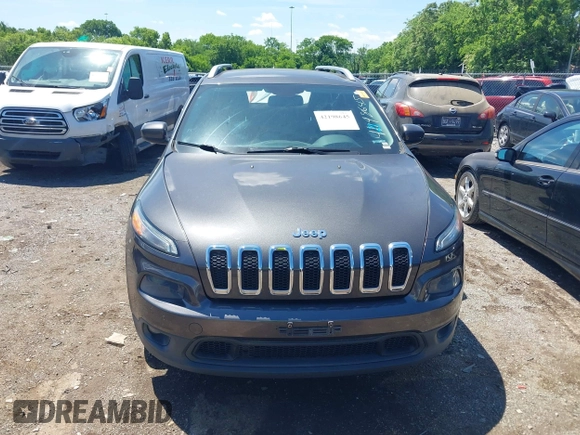 2014 Jeep Cherokee Latitude with VIN 1C4PJLCS0EW297415, listed as a IAAI auction lot 42198645 with 160,268 mi miles. Bid and sale history available at carsss.com. Image 12.