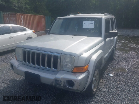 2007 Jeep Commander Sport с VIN 1J8HG48K17C626699, выставлен на аукционе IAAI как лот 42339884 с пробегом 210 431 миль миль и . История ставок и продаж доступна на DreamBid. Изображение 2.