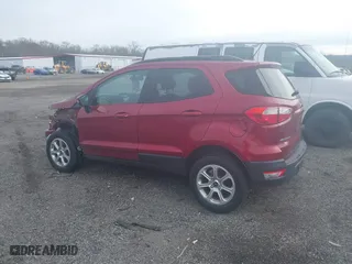 2020 Ford EcoSport SE with VIN MAJ3S2GE9LC338297, listed as a IAAI auction lot 40985505 with 37,495 mi miles. Bid and sale history available at carsss.com. Image 14.