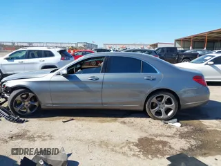 2015 Mercedes-Benz S-Class S 550 with VIN WDDUG8CB7FA072704, listed as a IAAI auction lot 41473437 with 1 mi miles. Bid and sale history available at carsss.com. Image 14.