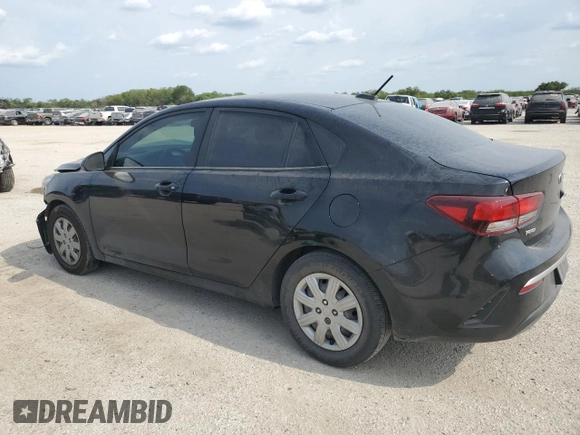 2021 Kia Rio LX with VIN 3KPA24AD9ME383196, listed as a Copart auction lot 68703904 with 100,688 mi miles and Salvage Title. Bid and sale history available at DreamBid. Image 2.