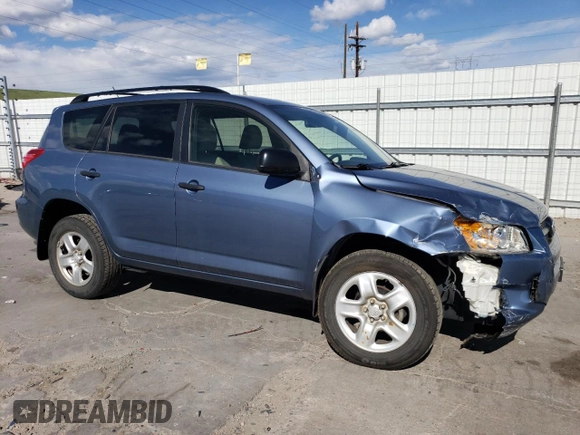 2012 Toyota RAV4 with VIN JTMBF4DVXC5052313, listed as a Copart auction lot 54609375 with 109,653 mi miles and Salvage Title. Bid and sale history available at carsss.com. Image 4.
