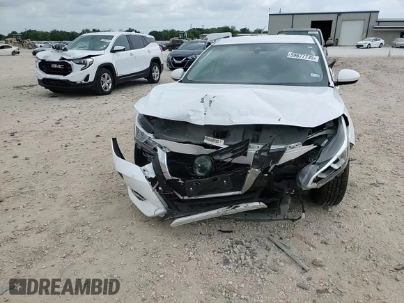 2022 Nissan Sentra S z VIN 3N1AB8BVXNY239593, wystawiony jako Copart lot #59677735 z przebiegiem 48 818 mil mil oraz Szkoda całkowita • Salvage title. Historia ofert i sprzedaży dostępna na DreamBid. Obrazek 14.