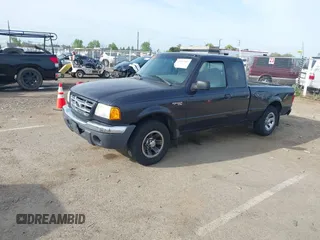 2002 Ford Ranger XLT Appearance with VIN 1FTYR44E72PB39512, listed as a IAAI auction lot 42057307 with 205,672 mi miles. Bid and sale history available at carsss.com. Image 2.