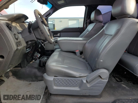 2014 Ford F-150 XL with VIN 1FTFX1CT1EKD40822, listed as a Copart auction lot 47235645 with 206,693 mi miles and Salvage Title. Bid and sale history available at carsss.com. Image 7.