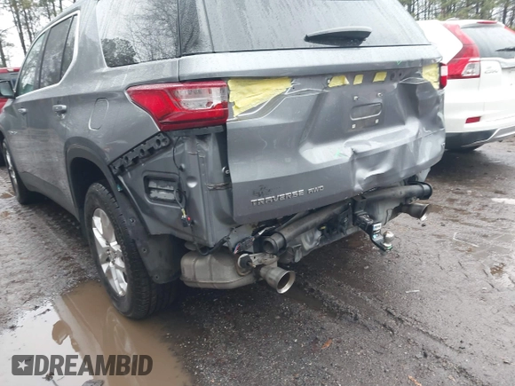 2019 Chevrolet Traverse LT Cloth with VIN 1GNEVGKW9KJ106775, listed as a IAAI auction lot 41223117 with 61,283 mi miles. Bid and sale history available at carsss.com. Image 6.