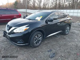 2016 Nissan Murano Platinum with VIN 5N1AZ2MG0GN150728, listed as a IAAI auction lot 41334020 with 72,932 mi miles. Bid and sale history available at carsss.com. Image 19.
