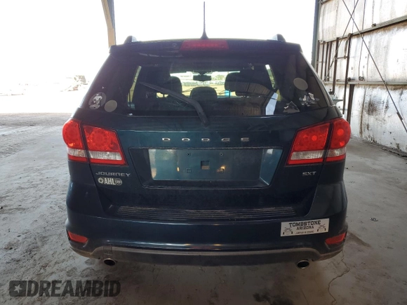 2013 Dodge Journey SXT with VIN 3C4PDCBG4DT505272, listed as a Copart auction lot 54348405 with 178,572 mi miles and Clean Title. Bid and sale history available at carsss.com. Image 6.