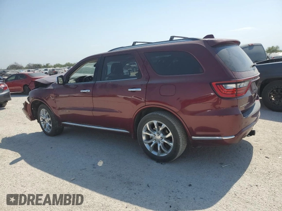 2018 Dodge Durango Citadel with VIN 1C4RDHEG1JC455861, listed as a Copart auction lot 76183274 with Not provided miles and Salvage title. Bid and sale history available at DreamBid. Image 2.