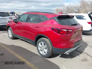 2020 Chevrolet Blazer LT with VIN 3GNKBHRSXLS618131, listed as a IAAI auction lot 41663943 with 38,943 mi miles and . Bid and sale history available at DreamBid. Image 3.