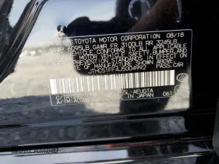 2018 Lexus LS with VIN JTHC51FF4J5004992, listed as a Copart auction lot 49701775 with 99,155 mi miles and Salvage Title. Bid and sale history available at carsss.com. Image 12.