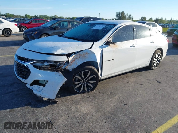 2023 Chevrolet Malibu RS with VIN 1G1ZG5ST8PF230182, listed as a IAAI auction lot 41719740 with 18,512 mi miles and . Bid and sale history available at DreamBid. Image 2.