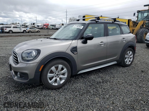 2018 MINI Countryman Cooper with VIN WMZYS7C35J3E08072, listed as a Copart auction lot 51162505 with 59,301 mi miles and Salvage title. Bid and sale history available at DreamBid. Image 1.