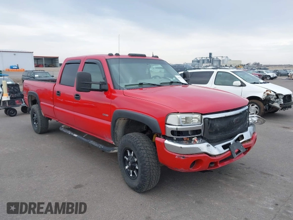 2005 GMC Sierra 3500 DRW SL with VIN 1GTHK33255F812166, listed as a IAAI auction lot 41992970 with 345,082 mi miles and . Bid and sale history available at DreamBid. Image 1.