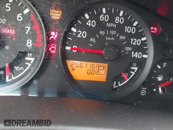 2005 Nissan Frontier LE with VIN 1N6AD07U25C457977, listed as a IAAI auction lot 41906592 with 256,116 mi miles and . Bid and sale history available at DreamBid. Image 16.