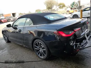 2025 BMW 4 Series 430i with VIN WBA33DB02SCT66047, listed as a Copart auction lot 45286935 with 6,291 mi miles and Clean title. Bid and sale history available at DreamBid. Image 2.