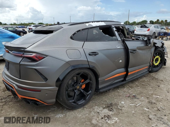 2019 Lamborghini Urus z VIN ZPBUA1ZL5KLA05433, wystawiony jako Copart lot #69777194 z przebiegiem Nie podano mil oraz Tytuł czysty. Historia ofert i sprzedaży dostępna na DreamBid. Obrazek 3.