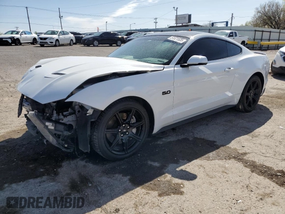 2019 Ford Mustang GT with VIN 1FA6P8CF6K5199362, listed as a Copart auction lot 51521535 with 40,503 mi miles and Salvage Title. Bid and sale history available at DreamBid. Image 1.