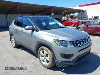 2020 Jeep Compass Latitude with VIN 3C4NJDBB9LT248652, listed as a IAAI auction lot 42237769 with 131,261 mi miles and . Bid and sale history available at DreamBid. Image 1.