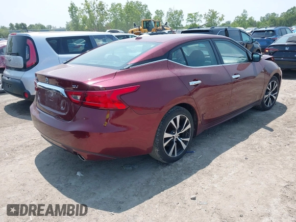 2017 Nissan Maxima SL with VIN 1N4AA6AP6HC448324, listed as a IAAI auction lot 42389918 with 117,704 mi miles and . Bid and sale history available at DreamBid. Image 4.