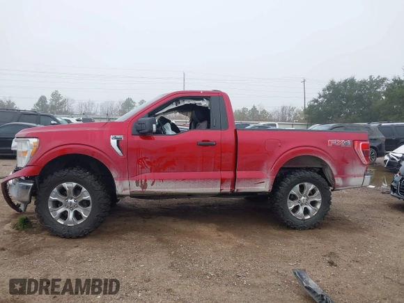 2021 Ford F-150 XL z VIN 1FTMF1E50MKD94460, wystawiony jako IAAI lot #41179111 z przebiegiem 72 256 mil mil oraz . Historia ofert i sprzedaży dostępna na DreamBid. Obrazek 14.