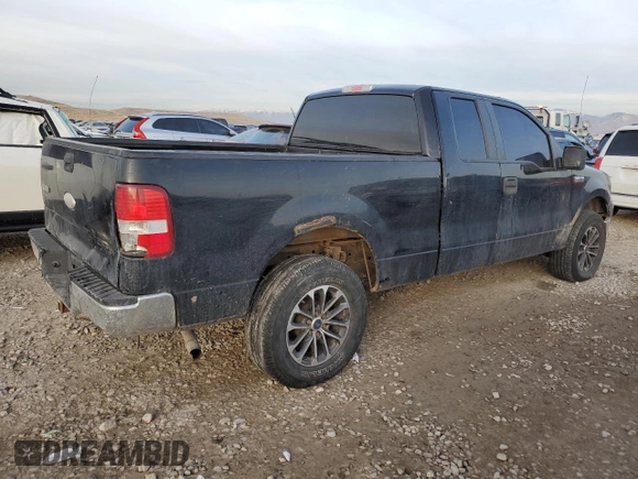 2007 Ford F-150 XLT with VIN 1FTPX14V87FB33280, listed as a Copart auction lot 84308274 with 162,126 mi miles and Clean Title. Bid and sale history available at carsss.com. Image 3.