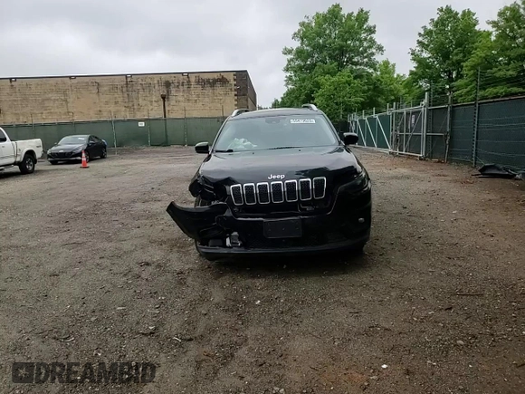 2021 Jeep Cherokee Latitude Lux with VIN 1C4PJLMX4MD144508, listed as a Copart auction lot 55473625 with 65,842 mi miles and Salvage title. Bid and sale history available at DreamBid. Image 14.