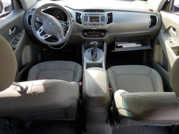 2013 Kia Sportage EX with VIN KNDPC3A21D7419995, listed as a Copart auction lot 44329055 with 139,181 mi miles and Salvage title. Bid and sale history available at DreamBid. Image 8.