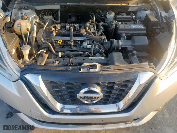 2020 Nissan Kicks SV with VIN 3N1CP5CV5LL484299, listed as a Copart auction lot 53081645 with 77,315 mi miles and Salvage Title. Bid and sale history available at carsss.com. Image 12.