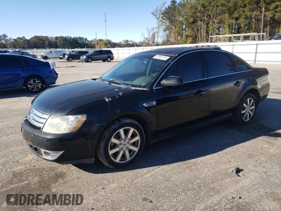 2008 Ford Taurus SEL with VIN 1FAHP24W58G155547, listed as a Copart auction lot 82004754 with 223,485 mi miles and Salvage Title. Bid and sale history available at carsss.com. Image 1.