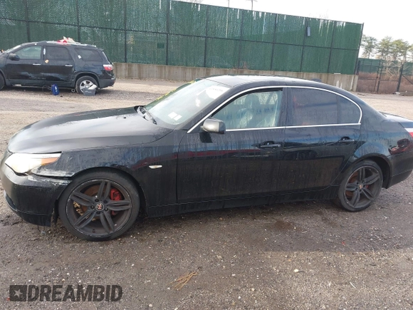 2007 BMW 5 Series 525i with VIN WBANE535X7CW59611, listed as a IAAI auction lot 41850206 with 209,571 mi miles and . Bid and sale history available at carsss.com. Image 14.