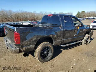 2008 Dodge Ram 2500 SLT with VIN 3D7KS28A58G159637, listed as a Copart auction lot 89016605 with 0 mi miles and Clean Title. Bid and sale history available at carsss.com. Image 3.